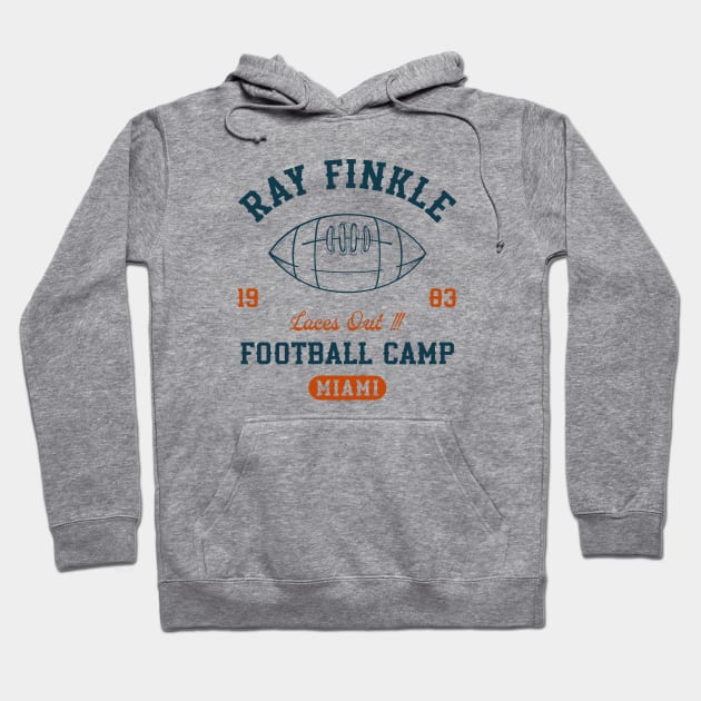 Ray Finkle Football Camp, Ace Ventura Hoodie by idjie